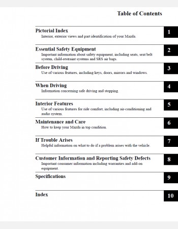 mazda mx-5 2017 owners manual